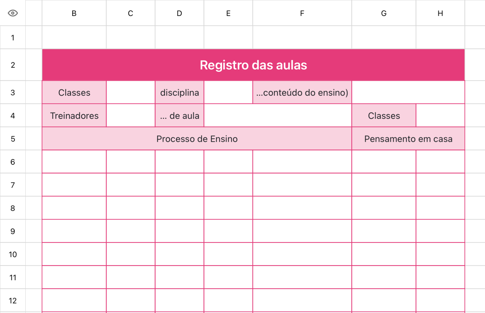 Registo de aula1